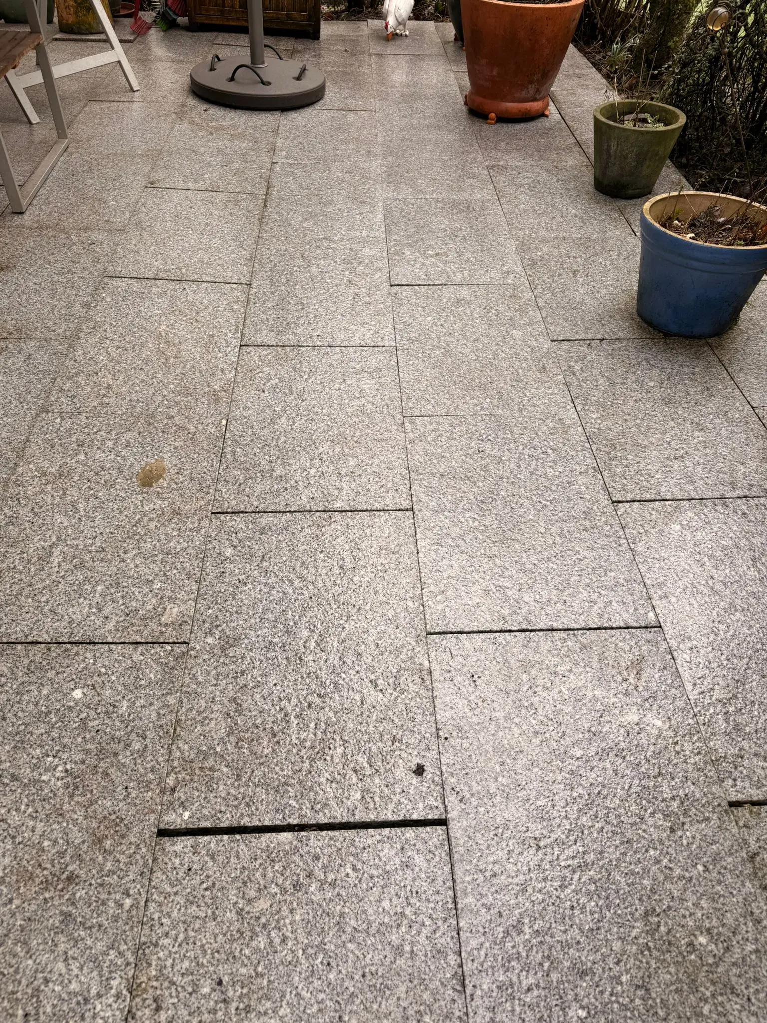 Nachher – Terrassenreinigung